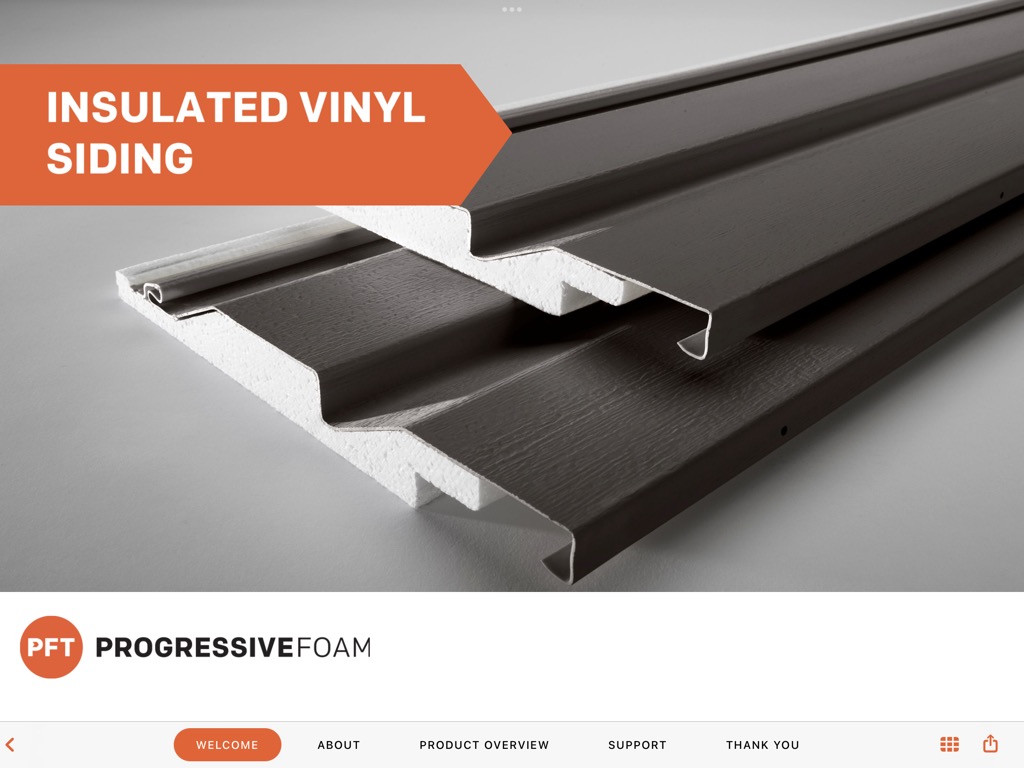 Progressive Foam® - Insulated Vinyl Siding Product Presentation