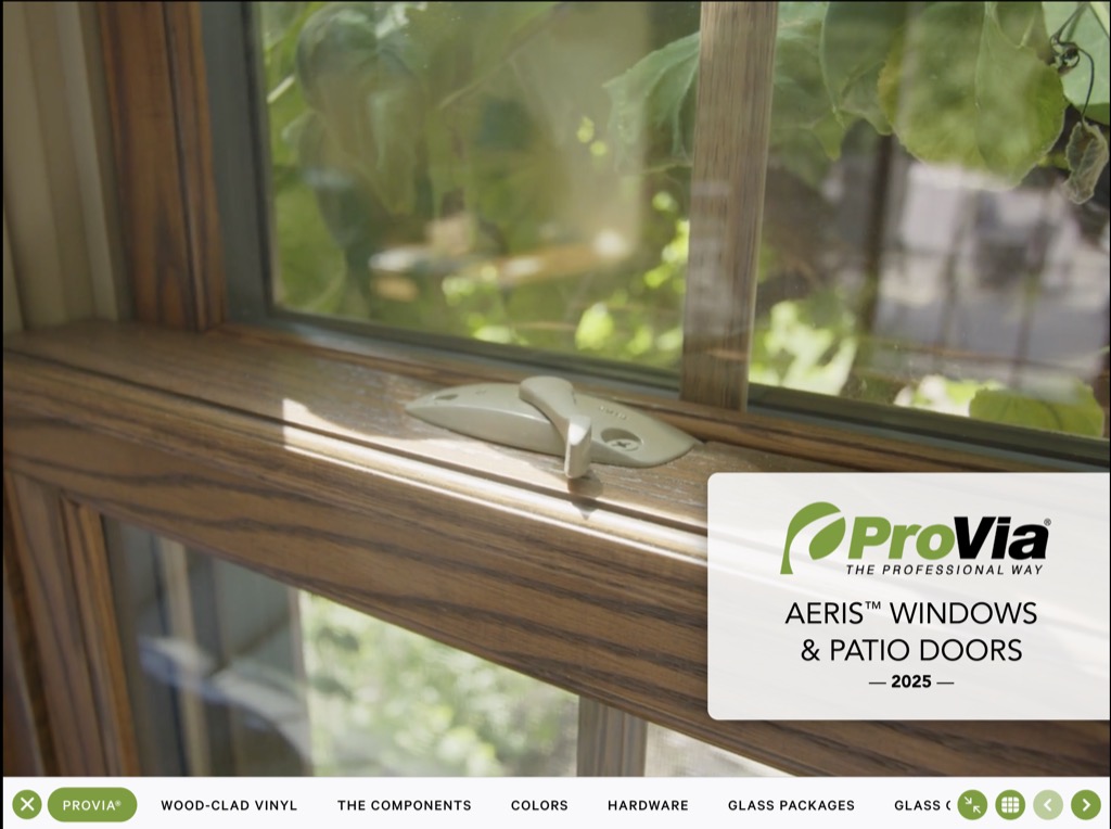ProVia® Aeris™ Windows and Patio Doors